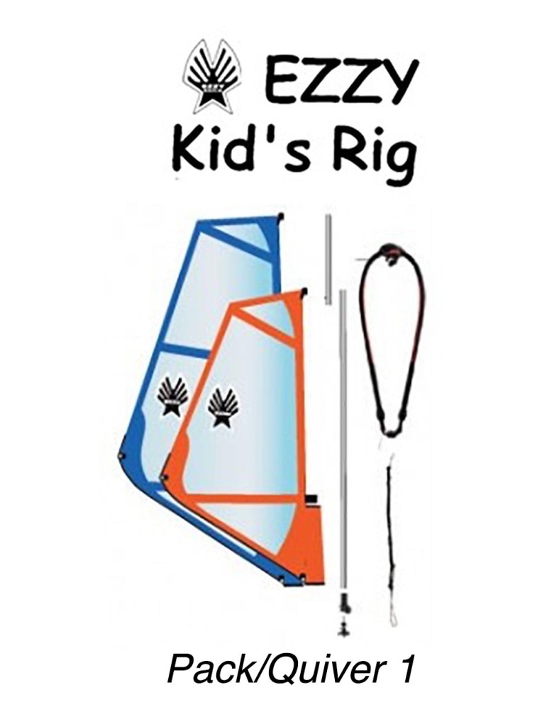 Ezzy Sails Kids Windsurf Rig 2XS