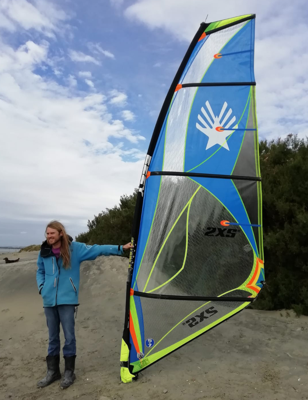 Voile de planche de freerace - VECTOR - Gun Sails - RDM / SDM / 7 lattes