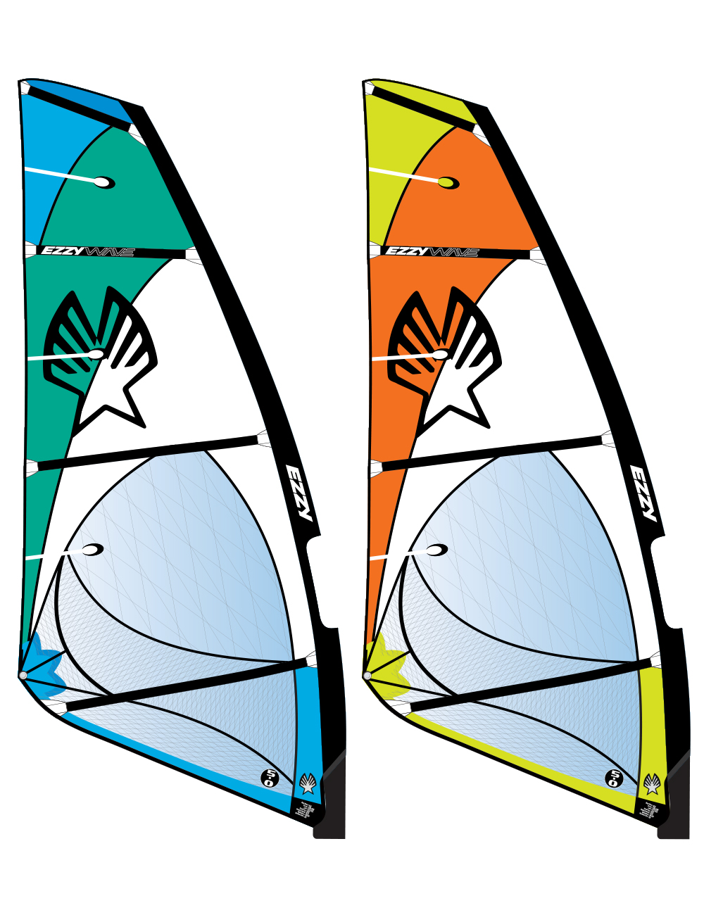 Top Mât RDM Ezzy Sails 430 Hookipa 91% Carbon